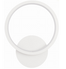 Nowoczesny kinkiet Lumino biały okrąg modern LED 12W 4000K