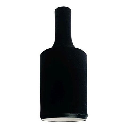 Silikonowa oprawka dekoracyjna dla żarówki E27 czarna