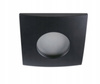 Oprawa hermetyczna punktowa IP44 czarna kwadrat