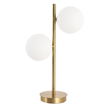Lampka biurkowa Dorado złota 2xG9