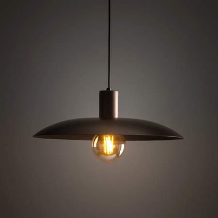 Tk Lighting ASTRA BROWN lampa wisząca 1XE27 