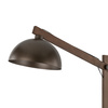Lampa podłogowa OSLO BROWN 1xE27