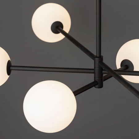 Lampa sufitowa SARIUS Black 6xG9 wysoka