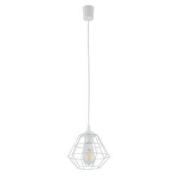 Lampa wisząca DIAMOND White 1xE27