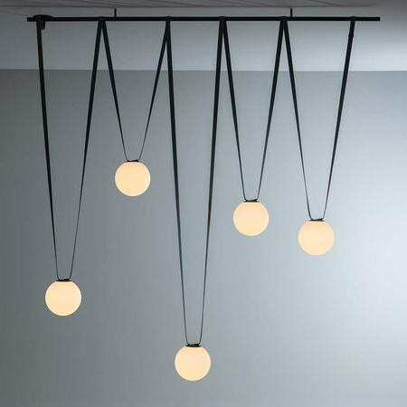 Oprawa Kula Szynosystem Taśmowy 48V V-TAC 10W LED 120st Czarna VT-41010 3000K 900lm 3 Lata Gwarancji