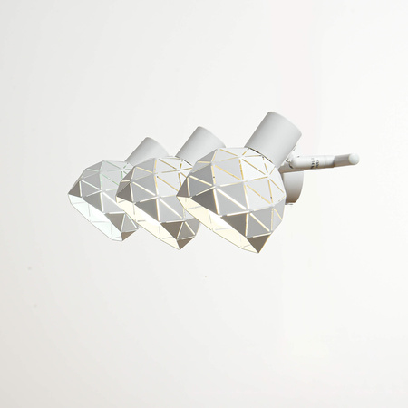 Lampa spot Reus 3xE14 biała