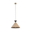 LAMPA WISZĄCA MATTEO SABIA BROWN 1XE27 L