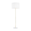 Lampa podłogowa UMBERTO White/Gold 1xE27