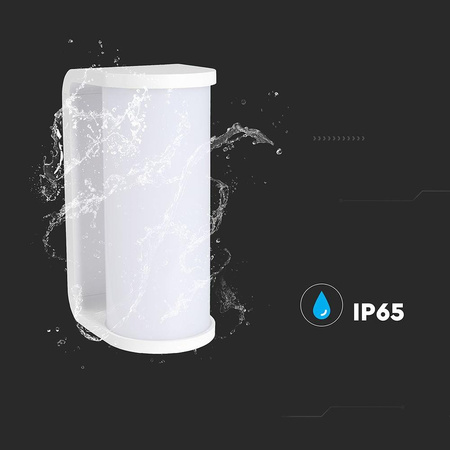 Kinkiet Ścienny V-TAC 12W LED Czarny IP65 VT-9112CCT 3000K-4000K-6500K 1760lm