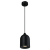 Metalowa lampa wisząca Nilo czarna 1xGU10