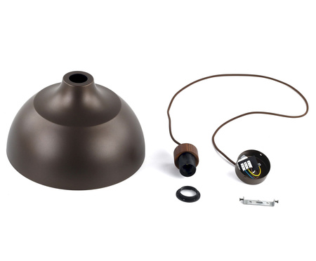 Lampa wisząca CAP Brown 1xE27