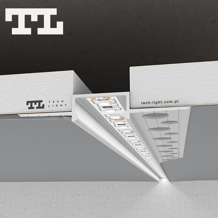 LED GK6-3 Profil 2000 mm grafitowy lakierowany RAL 7016 do GK (nr kat 9663027016)
