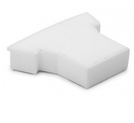 Zaślepka końcowa do profilu LED FOLED biała KLUŚ 24277