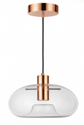 Lampa wisząca szklana LOFT Cairo Rose Gold