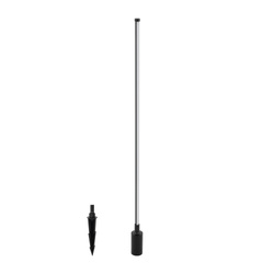 Nowodvorski Zewnętrzna Lampa stojąca ZURI LED 12W 3000K 850lm wys.100cm IP54 | Czarny 11547