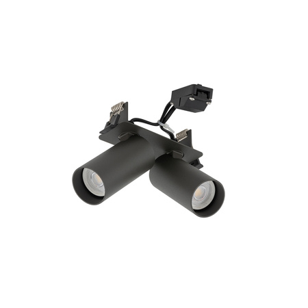 FLampa sufitowa FOURTY SURFACE 2xGU10 czarna Nowodvorski 11442