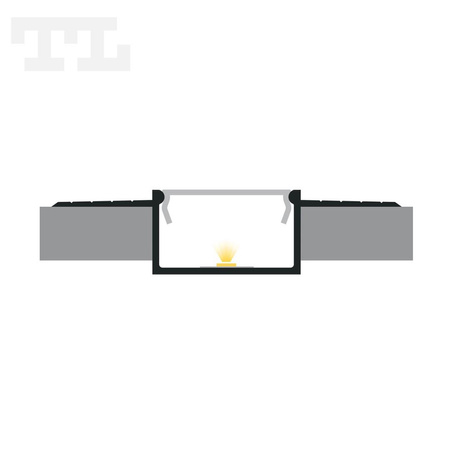 LED P14-3 Profil 2000 mm anod (nr kat 8614302)