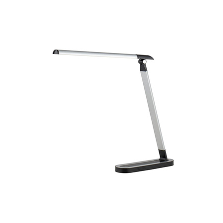 Nowodvorski Lampka biurkowa czarna srebrna CHIC LED 