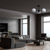 Lampa sufitowa Roma 3xE14 czarna