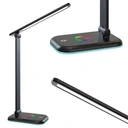 Lampa biurkowa Alma LED RGB + CCT 12W czarna