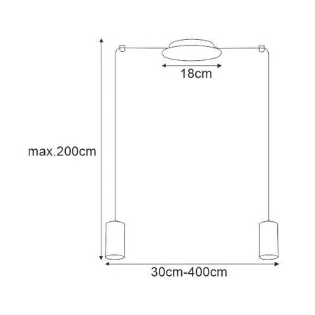 Lampa wisząca K-4896 z serii PUERTO