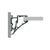 LED P10-1 Profil 1000 mm biały lakierowany (nr kat 8610110)
