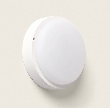 Plafon LED 25W Okrągły Ø175 mm Hublot White z Czujnikiem Ruchu IP65 6500K