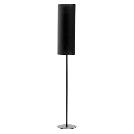 Lampa podłogowa LUNETA NEW Czarna 1xE27 