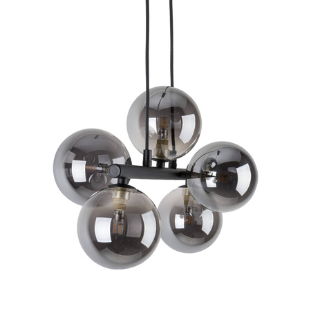 Lampa wisząca ESTERA Black 5xG9