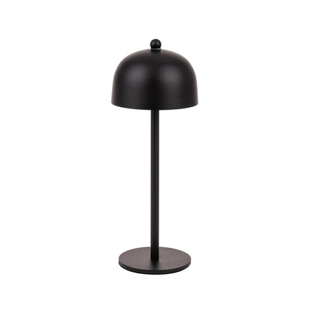 Lampka Biurkowa Nocna V-TAC 3W LED 30cm Ładowanie USB Ściemnianie Czarna 