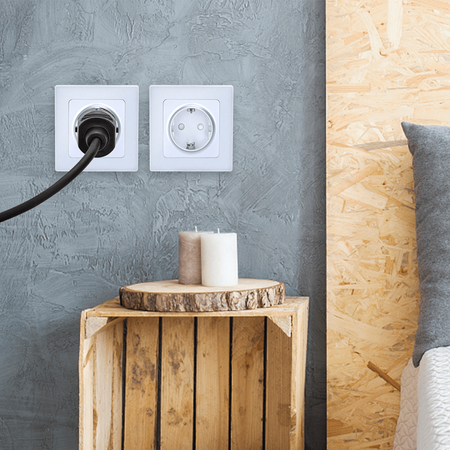 Wtyczka 16A 250V Czarna