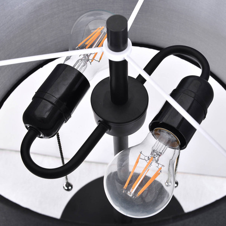 Light prestige Fogo stołowa czarna LP-0304/2T BK