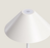 Lampa Stołowa LED 3W Zewnętrzna IP54 Przenośna z Akumulatorem USB Kivuli biała