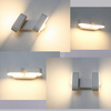 Kinkiet Ścienny V-TAC 12W LED Obrotowy 350st Biały VT-814-W 3000K 1444lm