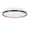 Montana Lampa sufitowa plafon czarny+biały+złoty 24W led 40cm 