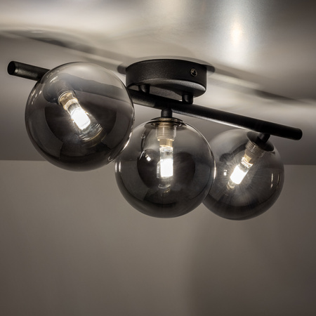 Lampa sufitowa ESTERA Black 3xG9