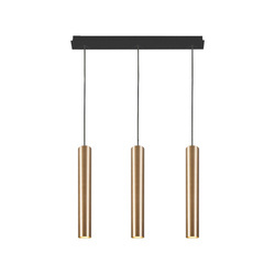 Nowodvorski Lampa wisząca czarna mosiądz EYE