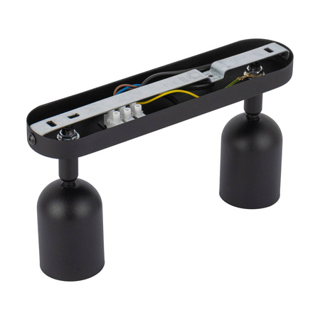 Lampa sufitowa TOP Black 2xGU10