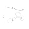 Sollux Lighting Kinkiet LOOP biały