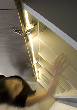 Profil aluminiowy do LED MICRO-PLUS Kluś czarny 2m