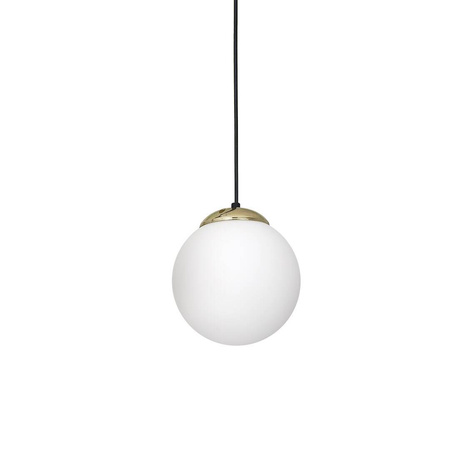 Lampa wisząca SPARTA WHITE / GOLD 1xE27