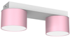 Lampa sufitowa DIXIE Pink/White  2xGX53 różowa