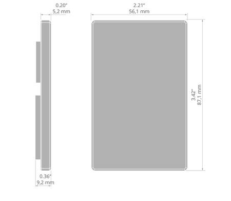 Zaślepka DESIN ral9005 czarna KLUŚ