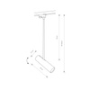 Nowodvorski Lampa czarna PROFILE EYE SUPER A 