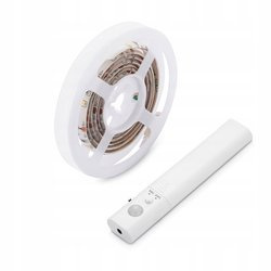 Taśma LED 1m z czujnikiem ruchu na baterie 4xAAA ciepła 3000K