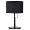 Light prestige Fogo stołowa czarna LP-0304/2T BK