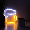 Dekoracja świetlna Neon LED piwo 20 x 20 cm