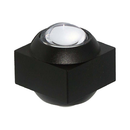 Oprawa Ścienna Góra Dół V-TAC 2W LED IP54 Czarna VT-2503 3000K 200lm