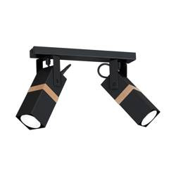 Lampa sufitowa VIDAR BLACK 2xGU10