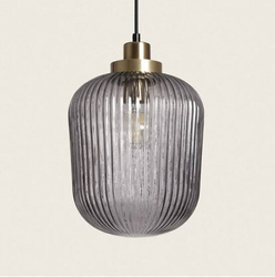 Lampa Wisząca z Metalu i Szkła Windsor 1xE27